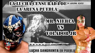 Lucha censurada del CMLL Mr Niebla vs Volador Jr [upl. by Puglia]