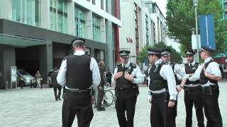 Long Edit of Arms Fair Protest London 2011 1 of 3 [upl. by Ahsilahk958]