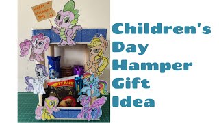 My Little Poney Hamper Gift Idea ll Childrens Day Hamper Gift Idea ll Hamper Gift ll Handmade Gift [upl. by Atikehs]