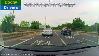 Dodgy Drivers Caught On Dashcam Compilation 54  With TEXT Commentary [upl. by Htederem]