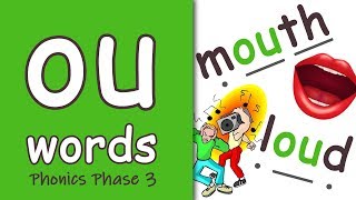 ou Words  Phonics Phase 3 [upl. by Ynots805]