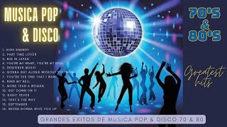 Música Pop amp Disco de los 70´s y 80´s  Greatest Hits 70 amp 80  Volumen II [upl. by Jeritah618]