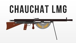 Chauchat Light Machine Gun  Worst machine gun ever [upl. by Elletsyrk]