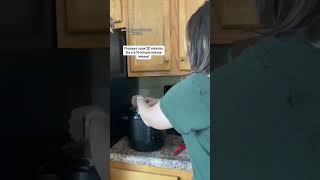 How to cook ground beef from frozen in the Instant Pot shorts [upl. by Arihsa]