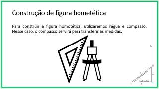 Conteúdo e exercícios  Ampliar e reduzir homotetia [upl. by Aneed]