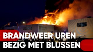 Grote brand in Westelijk Havengebied 27042024 Amsterdam [upl. by Aniles512]