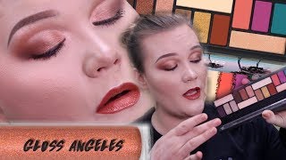 NEW Smashbox LA Cover Shot Eye Palette amp Gloss Angeles Glosses Swatches Try On amp Review [upl. by Initsed]