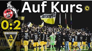 Heimsieg im Auswärtsspiel  Alemannia Aachen  RegionalligaWest [upl. by Lukey]