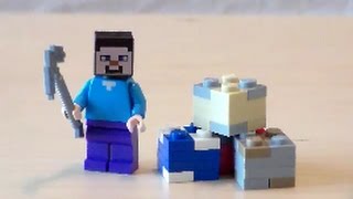 Lego Minecraft Glazed Terracotta Block Tutorial [upl. by Ekusuy887]