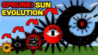 Minecraft But I Evolve SPRUNKI MR SUN PHASE 19 [upl. by Attiuqram710]