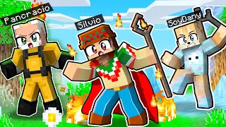 ¡Minecraft PERO hay MAGIA 😲⚡🧊🔥 SILVIOGAMER MINECRAFT PERO [upl. by Adnilec]