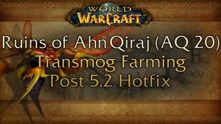 AQ 20 Transmog Farming Route [upl. by Nyrahs]