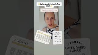 YA DISPONIBLE CALENDARIO ASTROLOGICO 2025 [upl. by Aleta]