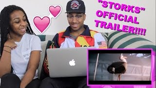 Couple Reacts  Storks Official Trailer Reaction [upl. by Heyward781]