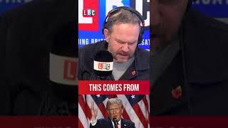 James OBrien officially confirms Donald Trump as US President  LBC [upl. by Kcinom]