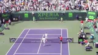 Djokovic bounced de ball 29 times in Miami matchpoint [upl. by Stedmann]