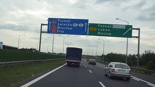 Obwodnica Poznania  Droga Ekspresowa S5  Autostrada A2 S11 [upl. by Anoet]