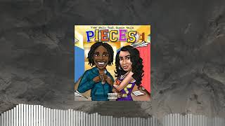 YNW Melly  Pieces 8D Audio ft Queen Naija [upl. by Nikki]