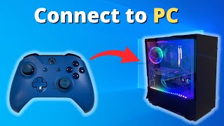 How to Connect Xbox One Controller to PC or Laptop Wireless or Wired [upl. by Wiebmer822]