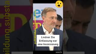 Lindner kontert gegen Scholz 😮 [upl. by Ahseneuq]