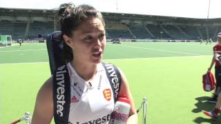 Sam Quek  Hockey World Cup postmatch interview [upl. by Odnalref422]