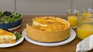 The Best Quiche Lorraine Recipe I Taste of Home [upl. by Cobb]