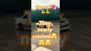 Cars nearly crashed 💪shorts cars drift youtube [upl. by Radnaxela901]