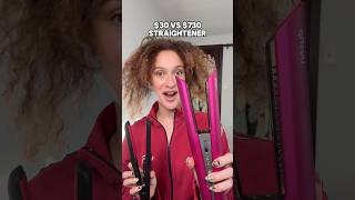 30 VS 730 HAIR STRAIGHTENERS curlytostraight hairstraightening [upl. by Heimlich]