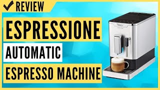 Espressione 8212S Fully Automatic Espresso Machine Review [upl. by Rogerg559]