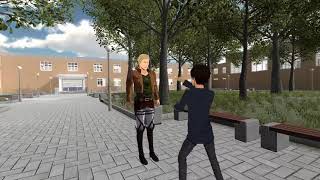 How school fights are recorded AOT VR [upl. by Lauri]