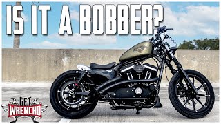 Did I make the Iron 883 into a Bobber [upl. by Constance235]