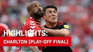 Highlights Charlton v Sunderland PlayOff Final [upl. by Auqinehs]