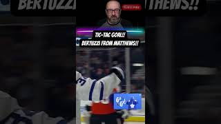 Sick Slap Pass From Auston Matthews shorts nhl hockey mapleleafs [upl. by Neetsirk]