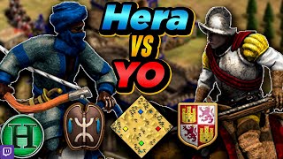 Berbers vs Spanish  1v1 Arabia  vs Yo  AoE2 [upl. by Ines]