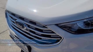 2021 Ford Edge SEL Sport Utility Livermore Brentwood San Leandro Concord Tracy [upl. by Allveta]