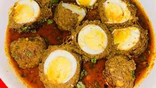 Nargisi Kofta Recipe  नरगिसी कोफ्ता  Very Delicious Recipe  Egg Kofta Curry [upl. by Ataeb]