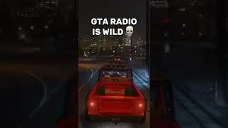 GTA 5 RADIO IS WILD💀 gta shorts [upl. by Annaert295]