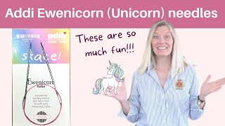 New Addi Unicorn ewenicorn needles are so much fun [upl. by Kletter]