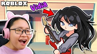 Vidia is in a BAND  Roblox  Start an Emo Band From Your Garage Tycoon [upl. by Ytirahc734]