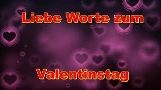 ❤️ Valentinstag 14 Februar ❤️ Tag der Liebenden Liebespaare Verliebte ❤️ Ich liebe Dich ❤️ Love you [upl. by Oiratno95]