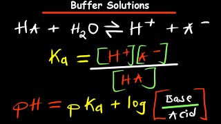 Buffer Solutions PH Calculations [upl. by Donata807]