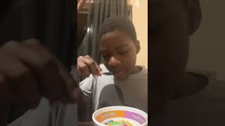 Deyon Eating Cereal Dance Booty Body [upl. by Hadeehuat]