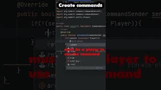 First command beginner  Spigot Plugin [upl. by Adnuhsor]