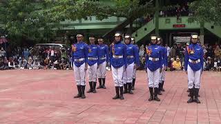 Aksi Team PASKIBRA SMA N 1 BANYUDONO A dalam event LKBB VISKA 20230 [upl. by Annelg]