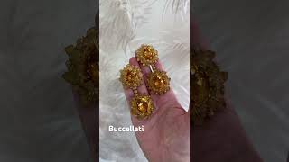 buccellati earrings jewelry estatejewelry palmbeach jewellery vintagejewerly luxury style [upl. by Augustin31]