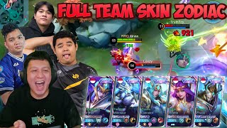 META FULL TEAM SKIN ZODIAC SIAP LAWAN SEMUA META [upl. by Annayoj]