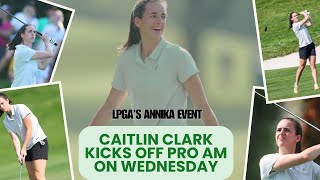 Caitlin Clark’s to tee off at the Pro Am on Wednesday [upl. by Hueston811]