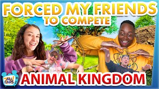 I FORCED My Friends to COMPETE in Disney Worlds Animal Kingdom  Gamemaster Challenge 4 [upl. by Bilat]