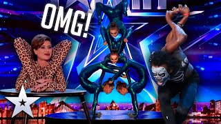 UNBELIEVABLY BENDY Auditions  Britains Got Talent [upl. by Leal]