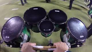 Walker High School 2024 Terrebonne marching festival tenor cam [upl. by Nyrrad]